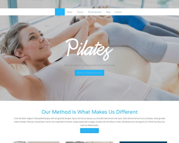pilates webdesign1